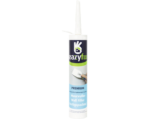 eazy Fix Premium Fertigspachtel für Innen und Außen 270 g Fertigspachtel Kartusche