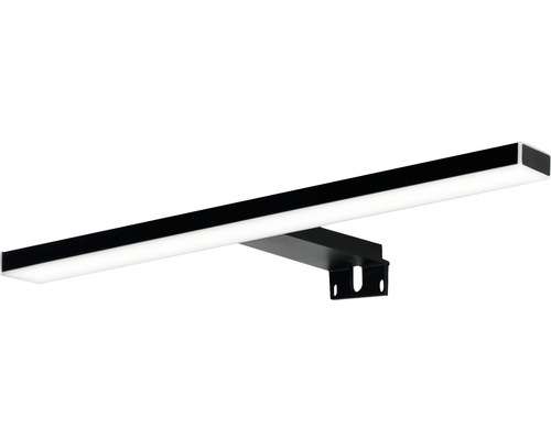 Schwarze LED-Wandleuchte für Badezimmer