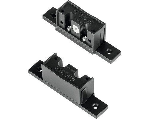 Zwei schwarze EBIR-Kabelhalter