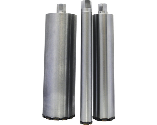 Drei Kernbohrer aus Metall