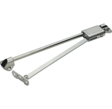 Bremsklappenhalter rechts, 350 mm, Stahl vernickelt, 1 Stück