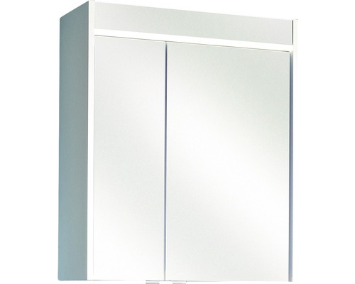 Spiegelschrank Pelipal Piolo 60 x 20 x 70 cm weiß 2-türig LED IP 33-0