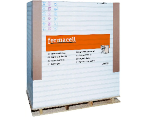 Palette mit Fermacell Gipsfaserplatten