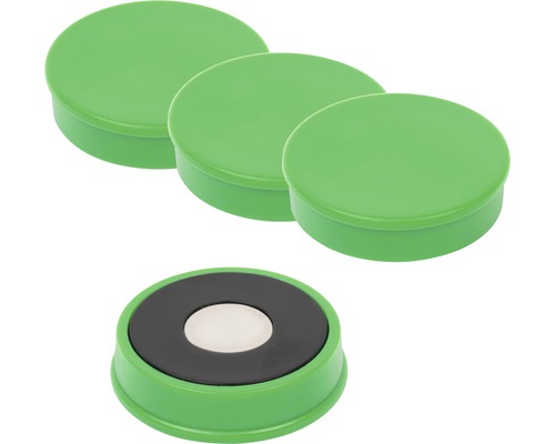 Magnete mit Kunststoffgehäuse, Set mit vier Stück