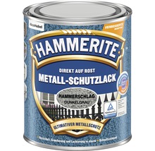 HAMMERITE Hammerschlaglack Effektlack Dunkelgrau 750 ml-thumb-0