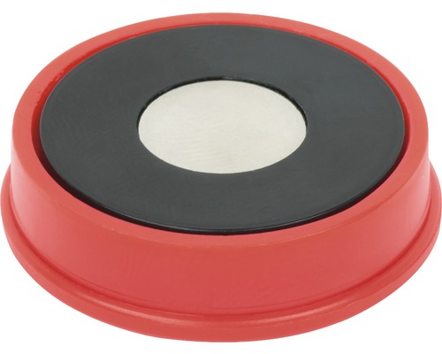 Runder Magnettopf mit Bohrung