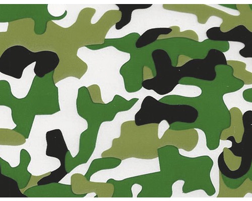 Wassertransferdruck Folie Tarn CA-NR-013-03 grünlich 100 x 50 cm Tarnmuster Textil