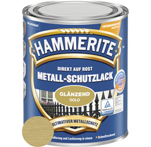 HAMMERITE Metallschutzlack glänzend Gold 250 ml-thumb-0