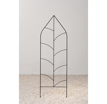 Zierspalier Metall Alexa 29x150 cm schwarz