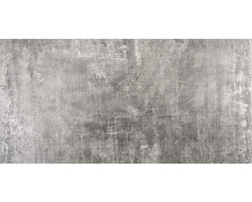 Feinsteinzeug Wand- und Bodenfliese Tribeca Innen dark grey 60 x 120 cm