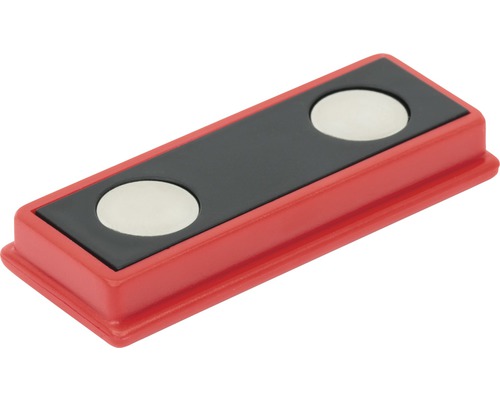 Magnetischer Namensschildhalter mit zwei Magneten