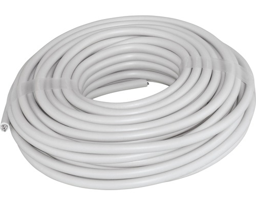 Rolle weiße Elektroleitung