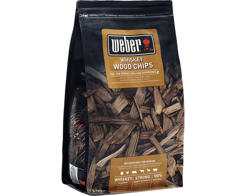 Weber Whiskey Wood Chips Packung für Grills