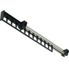 Kleiderbügelhalter, schwarz 310 mm