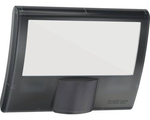 Steinel LED Sensorstrahler 9,3W 862 lm 3000 K 12x16 cm XLED Home Curved S anthrazit Steinel Logo