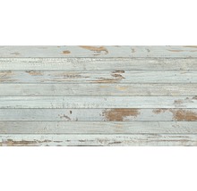 Feinsteinzeug Dekorfliese Tribeca wall aqua 32 x 62,5 x 0,9 cm-thumb-0