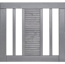 Holzzaunfeld mit horizontaler und vertikaler Lattenstruktur