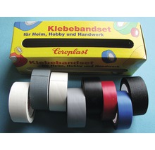 Coroplast Isolier + Gewebeband-Set B19/15 mm L5/2,5 m 8 Rollen VDE-geprüft-thumb-1