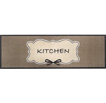 Küchenläufer Cook&Wash braun beige 50x150 cm