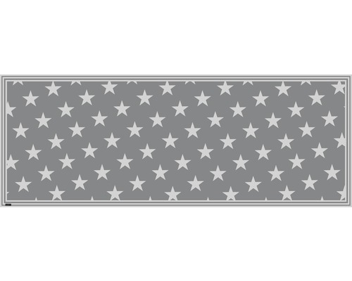 mySPOTTI Vinyl-Bodenmatte buddy Mini Star Grey M 180x68 cm statisch haftend