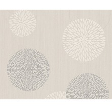Vliestapete 93791-2 Kreisdekor beige