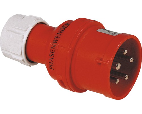 CEE Phasenwender PCE 16A IP44 5-polig rot