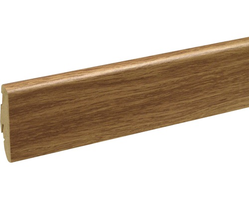 SKANDOR Sockelleiste Eiche Impresso FU60L 19 x 58 x 2400 mm Sockelleiste mit Holzoptik