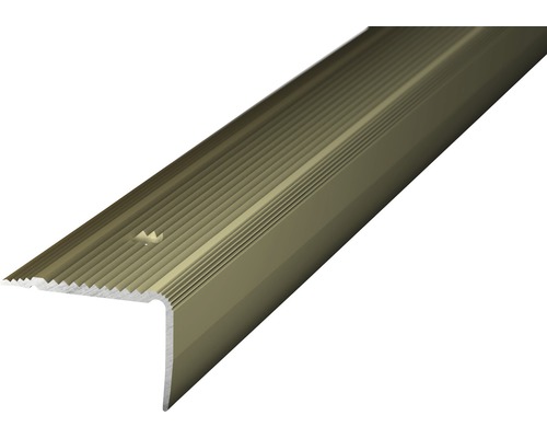 Prinz Treppenkantenprofil Alu Edelstahl matt gelocht 30 x 20 x 1000 mm Treppenkantenprofil aus Metall