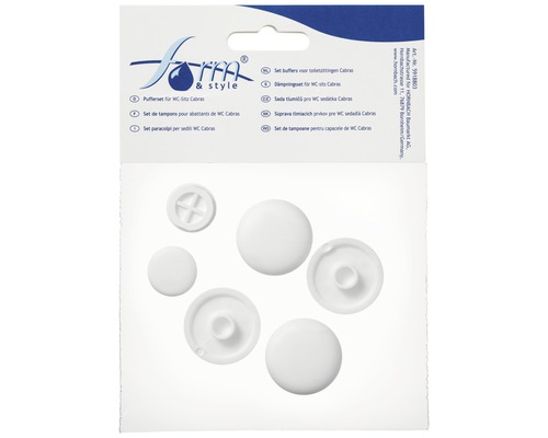 Pufferset für WC-Sitze Cabras