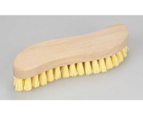 Bürste mit Holzgriff und Borsten