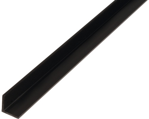 Winkelprofil PVC schwarz 10x10x1 mm, 2,6 m Winkelprofil