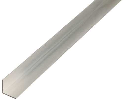 Winkelprofil Alu silber eloxiert 50x50x3 mm, 1 m Aluminium Winkelprofil