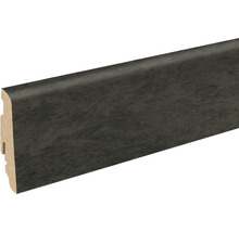 SKANDOR Sockelleiste Raw Steel FOFA219 FU60L 19 x 58 x 2400 mm