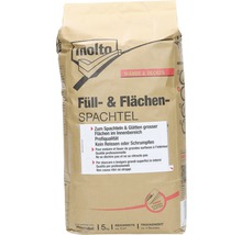 Molto Füll- und Flächenspachtel für Wände und Decken, 15 kg Sack