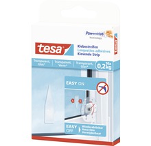 Klebestreifen tesa transparent für Glas 0,2 kg Belastung 16 Stk.