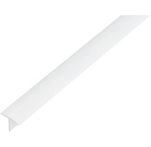 T-Profil PVC weiß 25x18x2 mm, 2,6 m-thumb-0