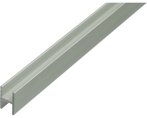 H-Profil Alu silber eloxiert 19x30x1,5 mm, 1 m