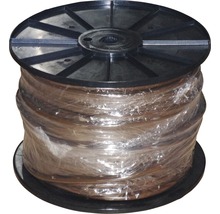 Kabelrolle mit Kabel unter einer transparenten Folie