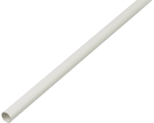Rundrohr PVC weiß Ø 10 mm, 2,6 m