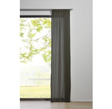 Vorhang mit Gardinenband pure grau 135x245 cm