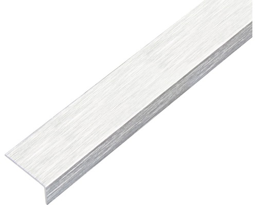 Winkelprofil Alu edelstahldesign hell selbstklebend 15x10x1 mm, 1 m-0