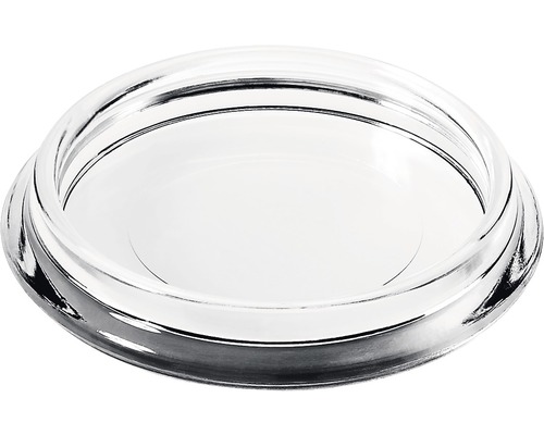 Möbeluntersetzer rund Ø 50 mm transparent 50 Stück Glasuntersetzer
