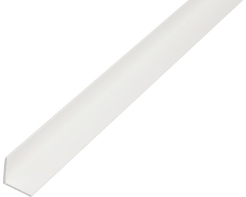 Winkelprofil PVC weiß 50x50x1,2 mm, 2,6 m