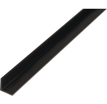 Winkelprofil PVC schwarz 15x15x1,2 mm, 2,6 m