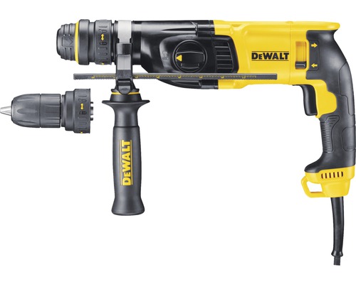 Kombihammer DeWalt D25134K-QS SDS-Plus, inkl. TSTAK Box DeWalt Bohrhammer mit Zusatzhandgriff