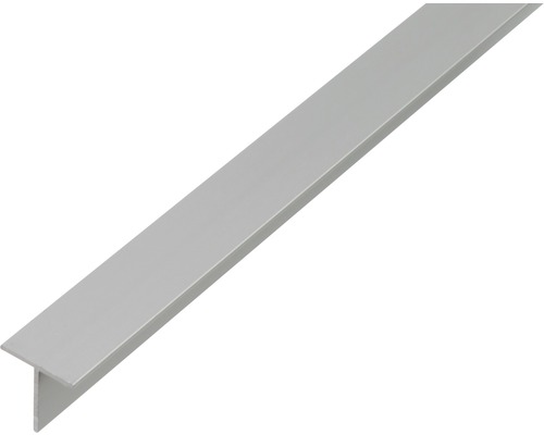 T-Profil Alu natur 20x20x1,5 mm, 2,6 m T-Profil aus Metall