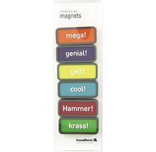 Trendform Expression Kühlschrankmagnete mit deutschen Ausdrücken