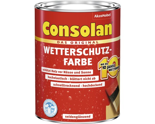 Consolan Wetterschutzfarbe in einer Dose