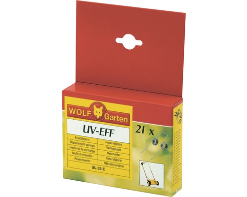 Wolf Garten Ersatzfedern Set für Rasenlüfter, 21 Stück