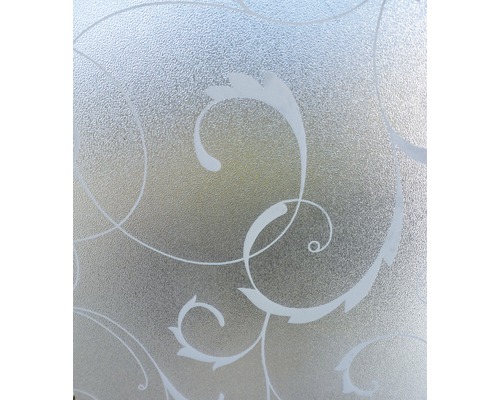Fensterfolie Venilia Vitrostatic Virvel 67,5x150 cm Dekorfolie mit floralem Muster für Fenster